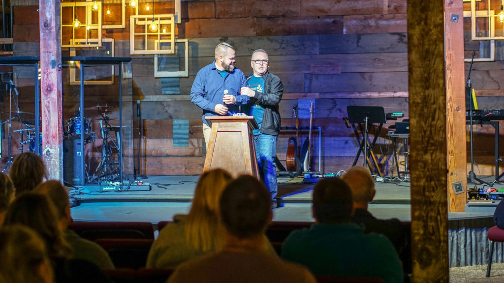 Pastors Tim Doyle & Joel Burton taught together at Restoration